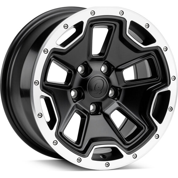 Quadratec Hardrock II Wheel 17x8.5 with 5.2in Backspace Quadratec Hardrock II Wheel 17x8.5 with 5.2in Backspace for 07-26 Jeep Wrangler JL, JK & Gladiator JT
