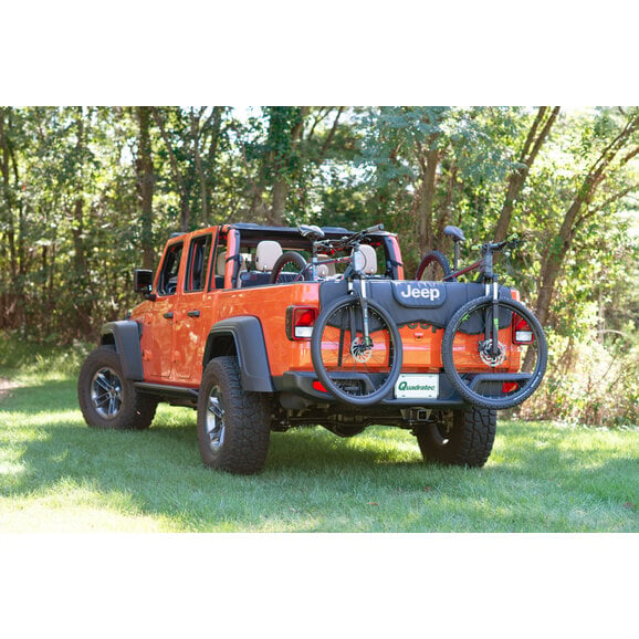 Quadratec Jeep License Tailgate Bike Cover w/ Jeep Logo Quadratec Jeep License Tailgate Bike Cover w/ Jeep Logo for 2020-2026 Jeep Gladiator JT