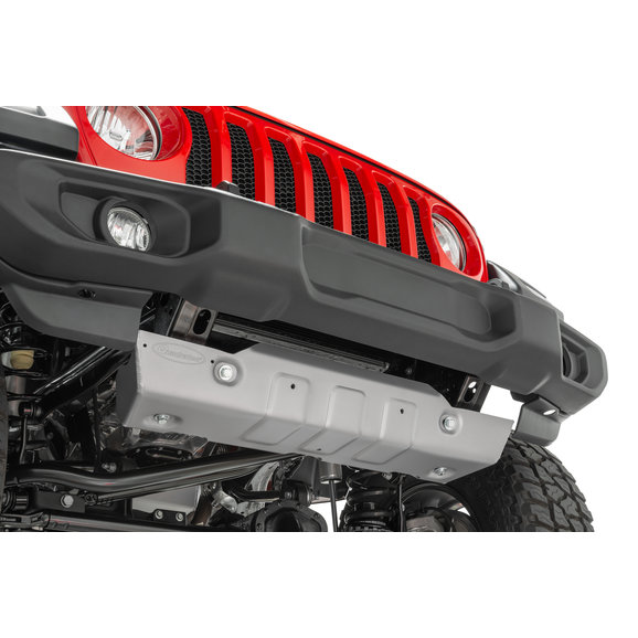 Quadratec Aluminum Modular Front Sway Bar Skid Plate Quadratec Aluminum Modular Front Sway Bar Skid Plate for 18-23 Jeep Wrangler JL and Gladiator JT