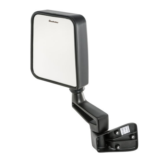 Quadratec 88-02 Style Replacement Driver Side Mirror Quadratec 88-02 Style Replacement Driver Side Mirror for for 87-18 Jeep Wrangler YJ, TJ, TJ Unlimited, JK & JK Unlimited Tube Doors