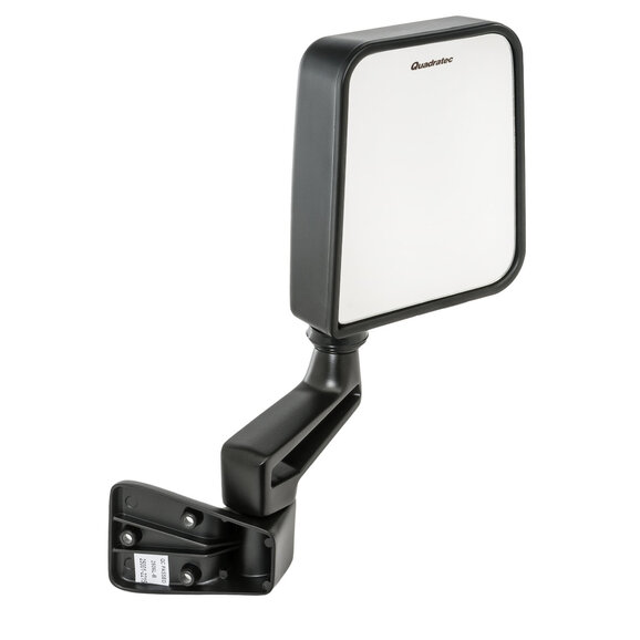 Quadratec 88-02 Style Replacement Passenger Side Mirror Quadratec 88-02 Style Replacement Passenger Side Mirror for for 87-18 Jeep Wrangler YJ, TJ, TJ Unlimited, JK & JK Unlimited Tube Doors