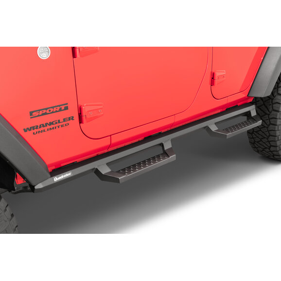 Quadratec QRC Drop Steps Quadratec QRC Drop Steps for 07-18 Jeep Wrangler JK Unlimited 4-Door