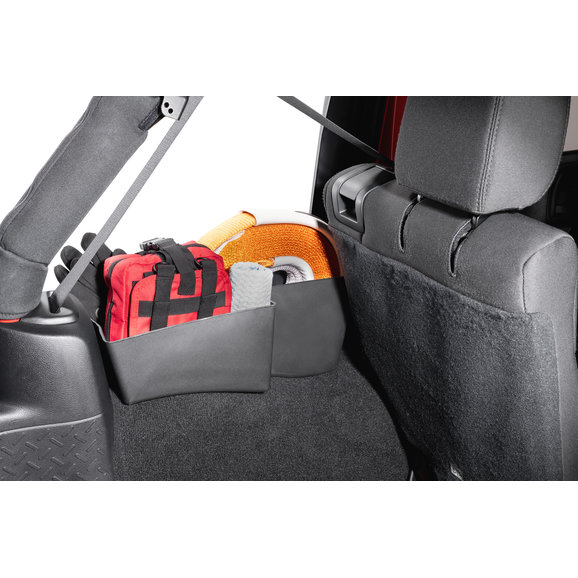 TACTIK Rear Storage Organizer Pair TACTIK SLT-JK958 Rear Storage Organizer Pair for 07-18 Jeep Wrangler JK Unlimited 4-Door