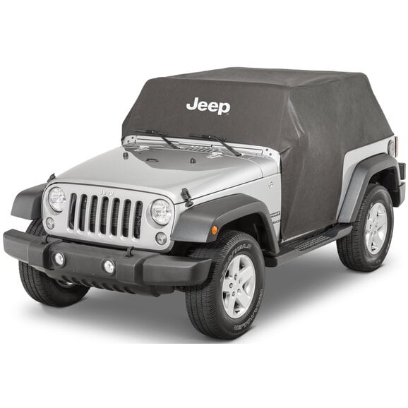 Quadratec Softbond 5-Layer Cab Cover w/ Jeep Logo Quadratec Softbond 5-Layer Cab Cover w/ Jeep Logo For 07-18 Jeep Wrangler JK 2-Door