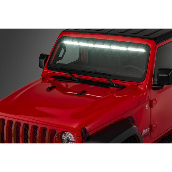 Quadratec  Gen II Stealth LED Interior Mount 50” Light Bar for 18-24 Jeep Wrangler JL & Gladiator JT