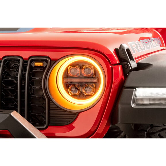 Quadratec STEALTH 9" LED Projector Headlights Quadratec STEALTH 9" LED Projector Headlights for 18-26 Jeep Wrangler JL & Gladiator JT