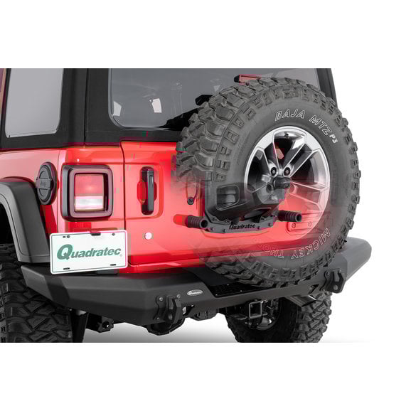 Quadratec Tailgate Spare Tire Bump Stop Kit Quadratec Tailgate Spare Tire Bump Stop Kit for 07-24 Jeep Wrangler JK & JL