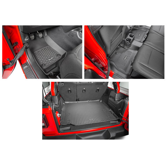 Tru-Fit Floor Liner Triple Combo Tru-Fit Floor Liner Triple Combo for 18-25 Jeep Wrangler JL Unlimited