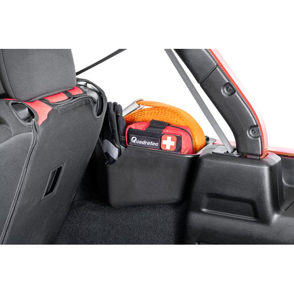 TACTIK Rear Storage Organizer Pair TACTIK SLT-JK957 Rear Storage Organizer Pair for 18-23 Jeep Wrangler JL Unlimited 4-Door