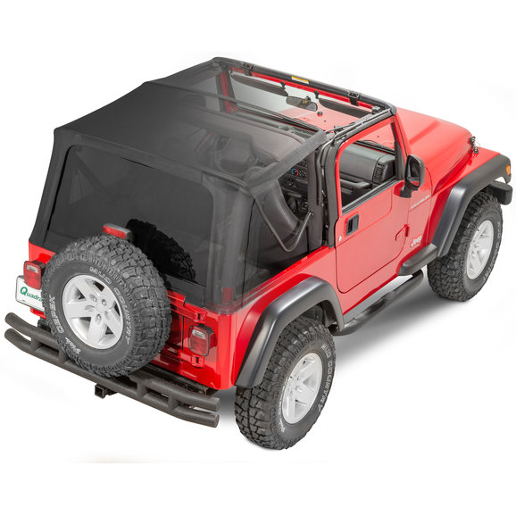 QuadraTop Gen II Complete Premium Sailcloth Soft Top QuadraTop Gen II Complete Premium Sailcloth Soft Top for 97-06 Jeep Wrangler TJ