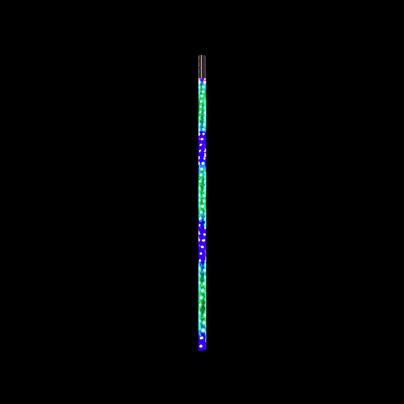 Quake LED  RGB CB Antenna with Quad-Lock/Interlock Compatibility 