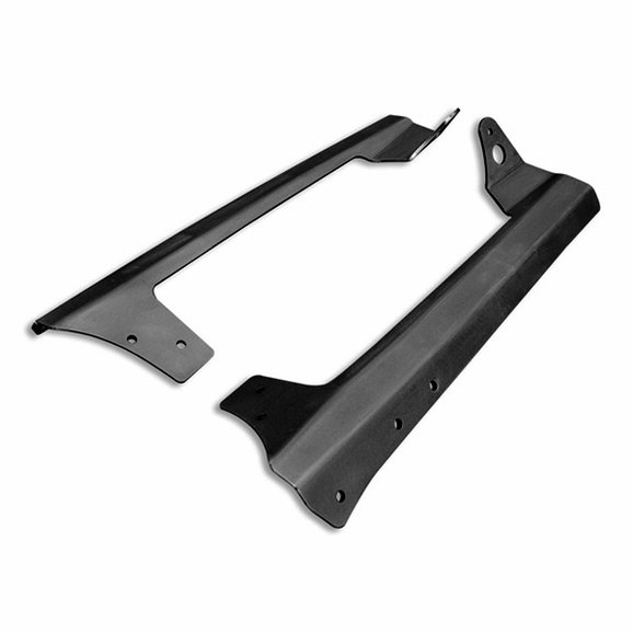 Quake LED Upper Windshield Light Bar Brackets Quake LED QBJ388 Upper Windshield Light Bar Brackets for 97-06 Jeep Wrangler TJ