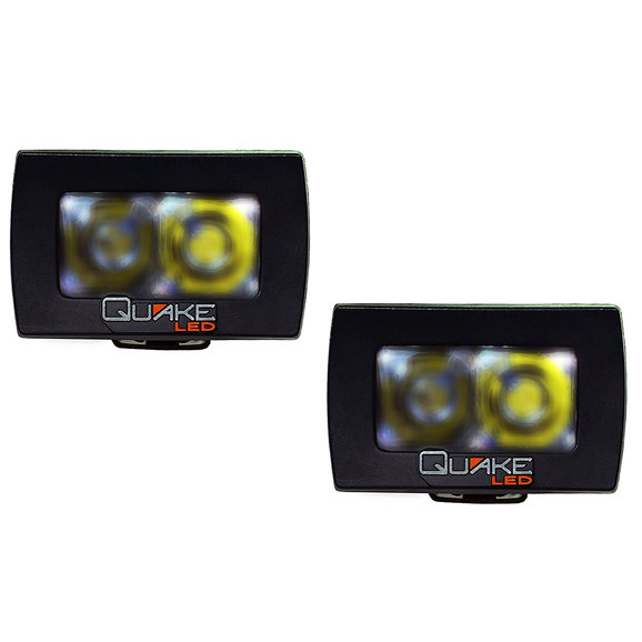Quake LED Seismic RGB 3" LED Flood Light Pair Quake LED QQU782 Seismic RGB 3" LED Flood Light Pair