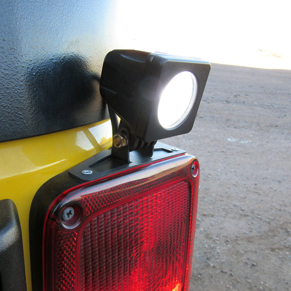 Quake LED Tail Light Auxiliary Bracket Pair Quake LED QBJ412 Tail Light Auxiliary Bracket Pair for 07-18 Jeep Wrangler JK