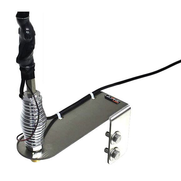 Quake LED Dual CB Antenna Bracket Kit Quake LED QBJ1034 Dual CB Antenna Bracket Kit for 20-23 Jeep Gladiator JT