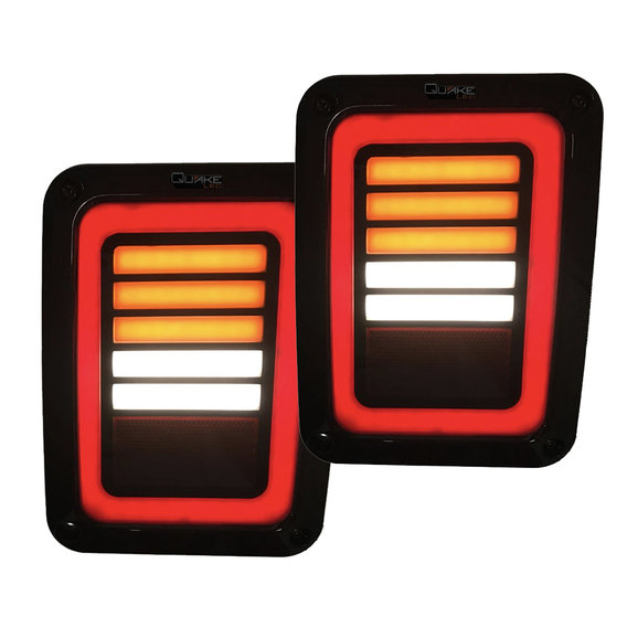 Quake LED NES LED Tail Light Kit Quake LED QTE942 NES LED Tail Light Kit for 07-18 Jeep Wrangler JK