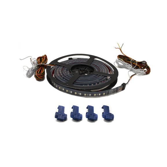 Race Sport Lighting LoPRO Sidekick Sequntial Running Board Switchback LED Strip Kit Race Sport Lighting  LoPRO Sidekick Sequntial Running Board Switchback LED Strip Kit for 18-25 Jeep Wrangler JL