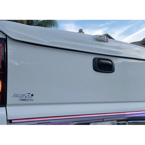 Race Sport Lighting 48in Triple Row LED Truck Tailgate Light Bar Race Sport Lighting RS120048 48in Triple Row LED Truck Tailgate Light Bar for 20-25 Jeep Gladiator JT