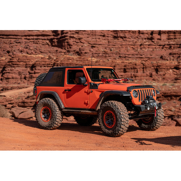 Rampage Products TrailView Fastback Soft top Rampage Products 139335 TrailView Fastback Soft top for 18-22 Jeep Wrangler JL