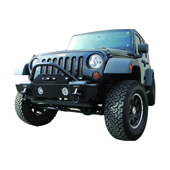 【ラングラ】 Rampage Products RPG86510R Front Recovery Bumper with Stinger for