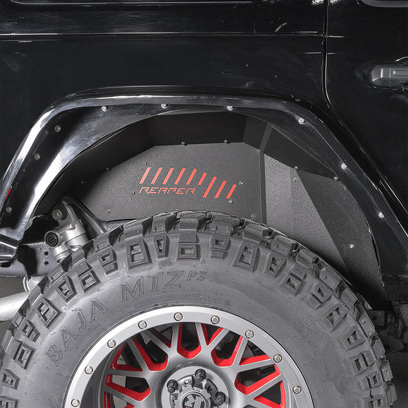 ラングラーjl用　Reaper off-road スキッドプレート Reaper Off-Road JLFNDRX1-B Ripper Rear Fender Flare Kit for
