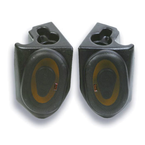 Vertically Driven Products Sound Wedges without Speakers for 80-95 Jeep CJ7  & Wrangler YJ | Quadratec