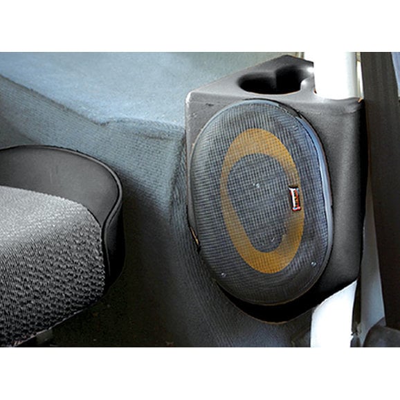 Vertically Driven Products Sound Wedges without Speakers for 80-95 Jeep CJ7  & Wrangler YJ | Quadratec