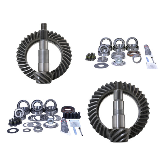Revolution Gear and Axle  Ring & Pinion Package for 91-01 Jeep Cherokee XJ with Dana 30 Front Axle & Chrysler 8.25 Rear Axle