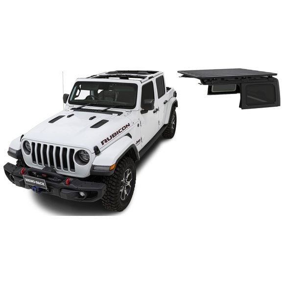 RhinoRack JC00455 72" x 56" Pioneer Platform with Backbone System & RCL Legs for 1823 Jeep