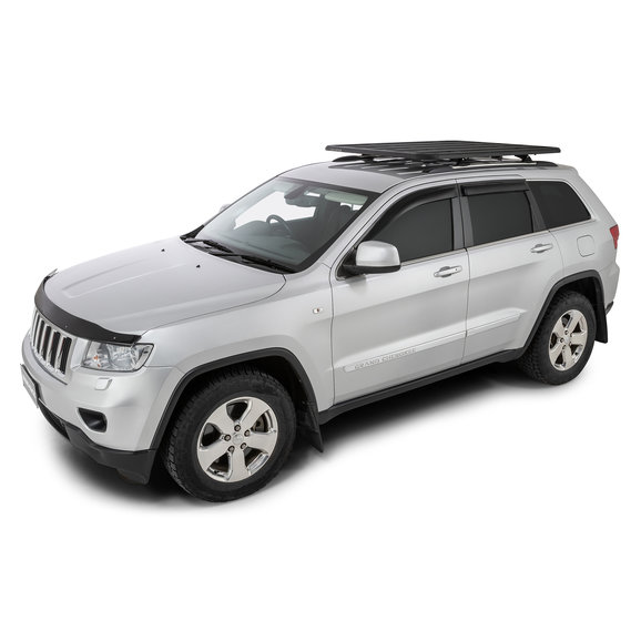 Rhino-Rack 60" x 49" Pioneer Platform with Vortex RCL System Rhino-Rack JC-00460 60" x 49" Pioneer Platform with Vortex RCL System for 11-20 Jeep Grand Cherokee WK2 with Factory Metal Roof Rails