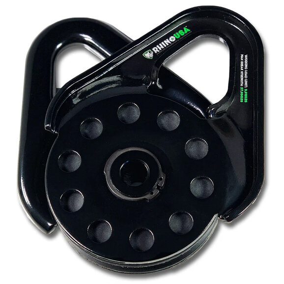 Rhino USA Recovery Snatch Block Rhino USA RNO-SNTCH-BLCK Recovery Snatch Block