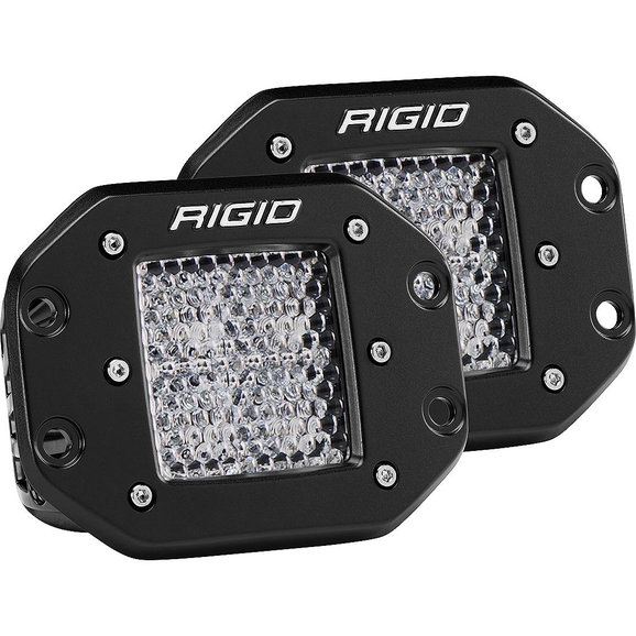 Rigid Industries D-Series Pro Flush Mount Diffused LED Lights Rigid Industries D-Series Pro Flush Mount Diffused LED Lights