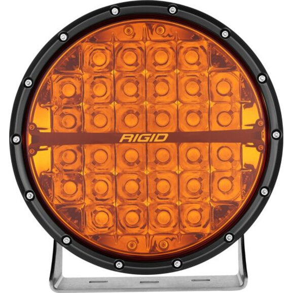 Rigid Industries 360-Series Amber Pro 9" Pod with Amber Backlight Rigid Industries 36522 360-Series Amber Pro 9" Pod with Amber Backlight