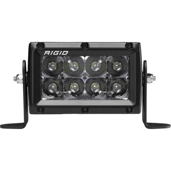 Rigid Industries E-Series PRO 4" Midnight Edition Light Bar Rigid Industries 104213BLK E-Series PRO 4" Midnight Edition Light Bar in Black with Spot Beam