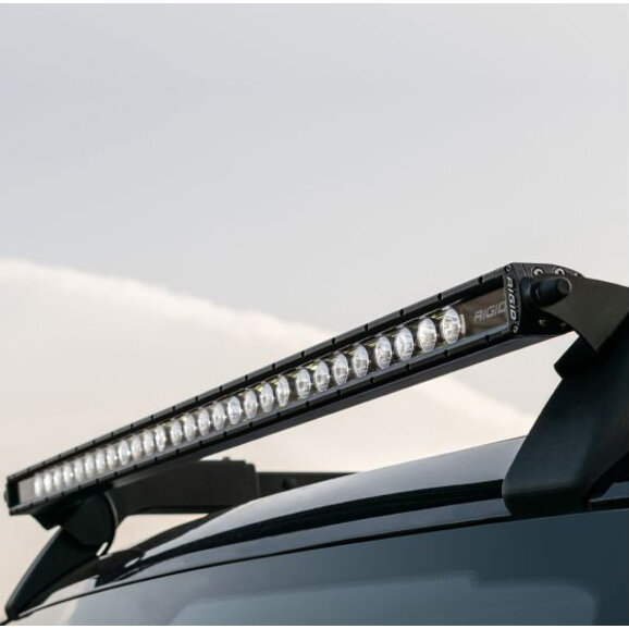 Rigid Industries Roof Rack Light Kit with SR Spot/Flood Combo Bar Rigid Industries 46726 Roof Rack Light Kit with SR Spot/Flood Combo Bar for 21-25 Ford Bronco with a Factory Roof Rack