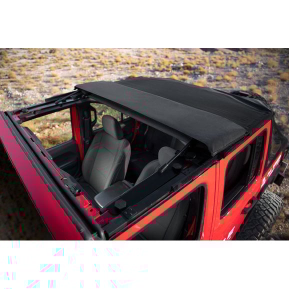 Rampage Products TrailView Fastback Soft top Rampage Products 139435 TrailView Fastback Soft top for 18-22 Jeep Wrangler JL Unlimited