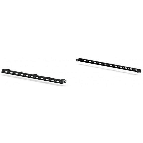 Road Armor Treck Dual Upper 5 Ft. Bed Accessory Rail & 5-Light Mount Pair Road Armor 500BRS-TLMK-415 Treck Dual Upper 5 Ft. Bed Accessory Rail & 5-Light Mount Pair for 20-22 Jeep Gladiator JT