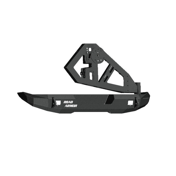 Road Armor  Stealth Mid Width Rear Bumper for 07-18 Jeep Wrangler JK