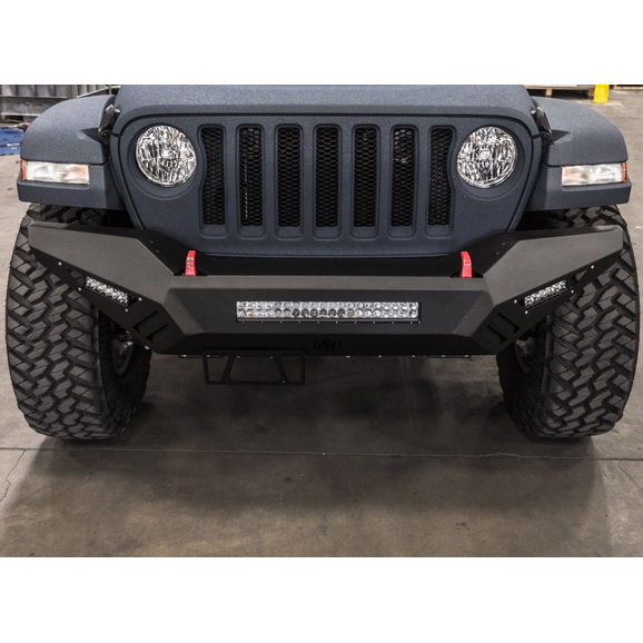 Road Armor Spartan Front Bumper Road Armor 5183XF0B Spartan Front Bumper for 18-25 Jeep Wrangler JL & Gladiator JT