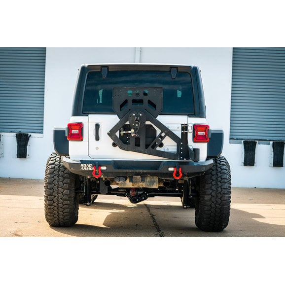 Road Armor Stealth Steel Wide Fender Flares for 1823 Jeep Wrangler JL