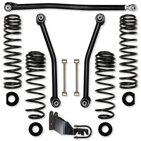 Rock Krawler 2.5" Adventure Mid-Arm Suspension System Rock Krawler 2.5" Adventure Mid-Arm Suspension System for 18-26 Jeep Wrangler JL Unlimited 4-Door Sport/Sahara