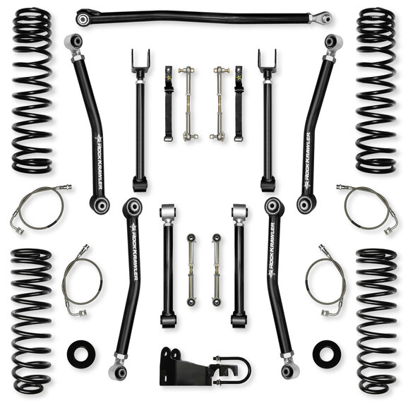Rock Krawler 2.5" Adventure X Suspension System Rock Krawler 2.5" Adventure X Suspension System for 07-18 Jeep Wrangler JK