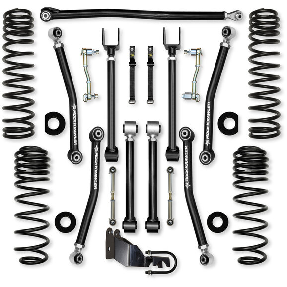 Rock Krawler 2.5" Adventure X Mid-Arm Suspension System Rock Krawler 2.5" Adventure X Mid-Arm Suspension System for 18-26 Jeep Wrangler JL Unlimited 4-Door Sport/Sahara