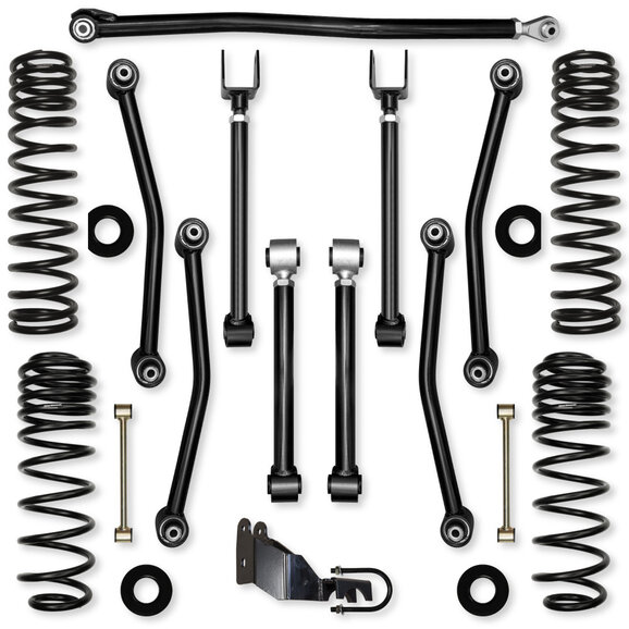 Rock Krawler 2.5" Ultimate Adventure Mid-Arm Suspension System Rock Krawler 2.5" Ultimate Adventure Mid-Arm Suspension System for 18-26 Jeep Wrangler JL Unlimited 4-Door