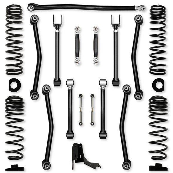 Rock Krawler Rock Krawler 3.0" Ultimate Adventure "No Limits" Mid-Arm Suspension System Rock Krawler Rock Krawler 3.0" Ultimate Adventure "No Limits" Mid-Arm Suspension System for 20-26 Jeep Gladiator JT Rubicon