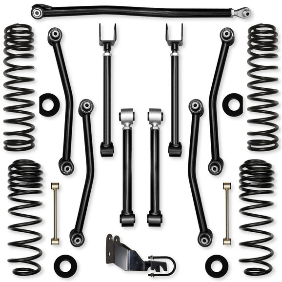 Rock Krawler 3.5" Ultimate Adventure Mid-Arm Suspension System Rock Krawler 3.5" Ultimate Adventure Mid-Arm Suspension System for 18-26 Jeep Wrangler JL Unlimited 4-Door