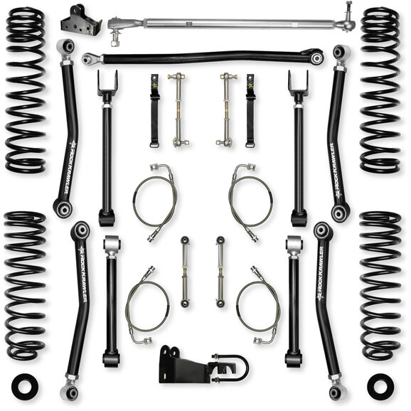Rock Krawler 4.5" Adventure X Mid-Arm System Rock Krawler 4.5" Adventure X Mid-Arm System for 07-18 Jeep Wrangler JK