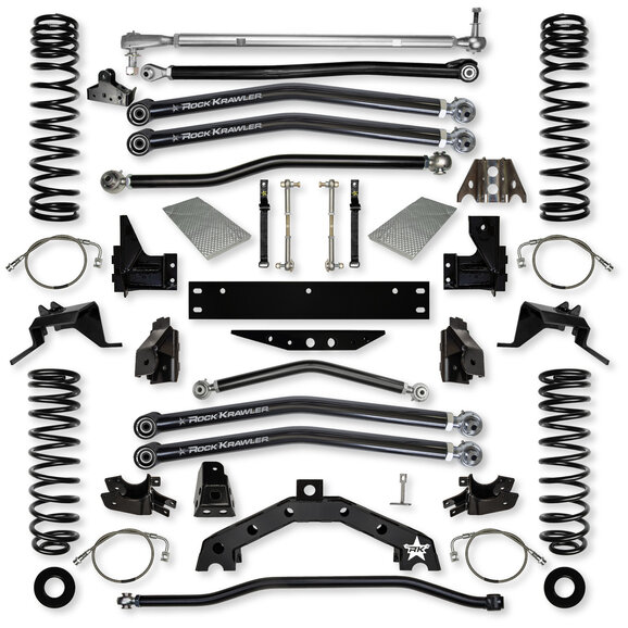 Rock Krawler 4.5" X-Factor X2 Long-Arm Suspension System Rock Krawler 4.5" X-Factor X2 Long-Arm Suspension System for 07-18 Jeep Wrangler JK