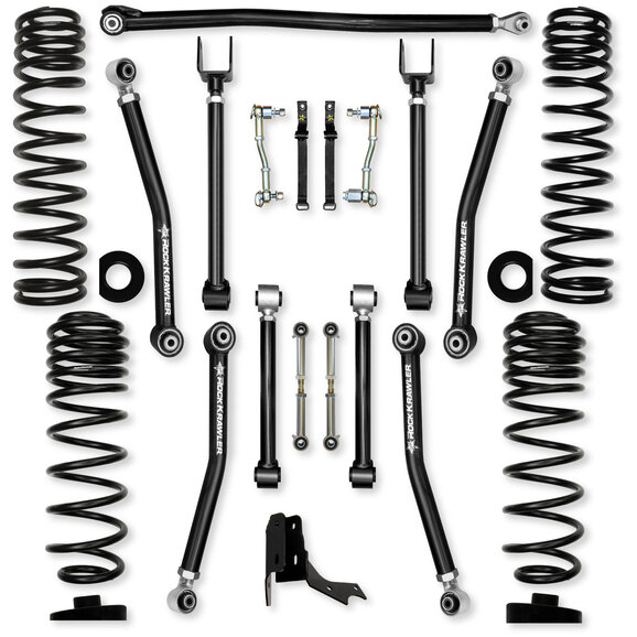 Rock Krawler 3.0" Adventure X Mid-Arm Suspension System Rock Krawler 3.0" Adventure X Mid-Arm Suspension System for 20-26 Jeep Gladiator JT Sport/Overland