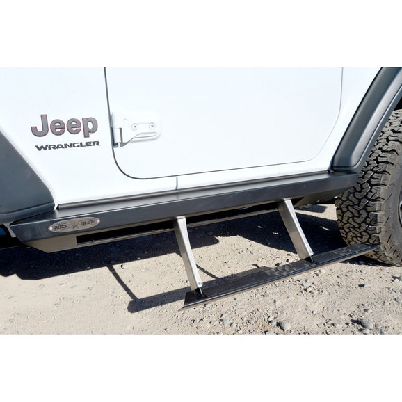 Rock Slide Engineering Gen III Step Sliders Rock Slide Engineering  Gen III Step Sliders for 18-24 Jeep Wrangler JL 2-Door